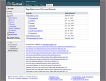 Tablet Screenshot of discuss.faywest.com